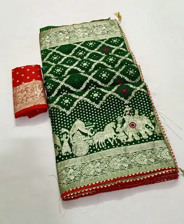*Jai shree shyam*


🥰🥰Original product🥰🥰


👉 Russian Dola fabric with colour bandhej whit beaut uploaded by Insta id - neelam_creation07  on 3/28/2023