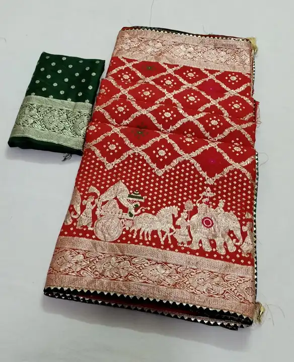 *Jai shree shyam*


🥰🥰Original product🥰🥰


👉 Russian Dola fabric with colour bandhej whit beaut uploaded by Insta id - neelam_creation07  on 3/28/2023