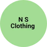 Business logo of N S clothing
