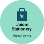 Business logo of JAIOM STATIONERY
