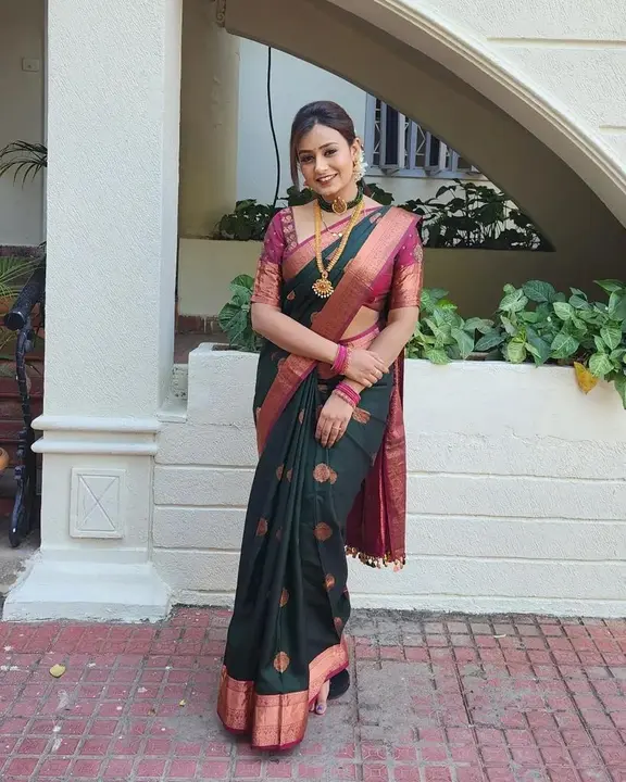 Rich pallu with allover buti design saree  uploaded by DHANANJAY CREATIONS on 3/28/2023