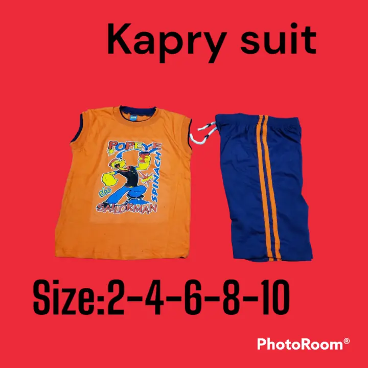 Kapry suit size:-2-4-6-8-10 moq:-30pcs uploaded by Ruhi hosiery on 3/28/2023