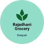 Business logo of Rajadhani Grocery shop