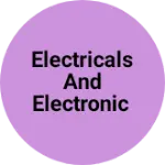 Business logo of Electricals and electronic