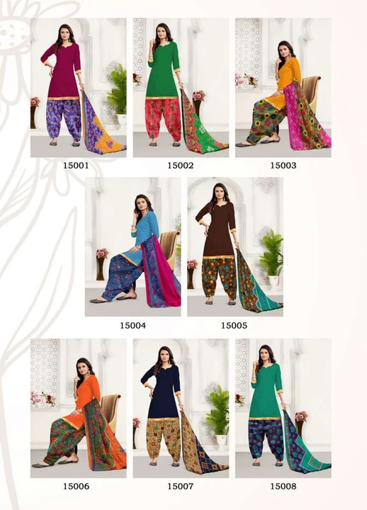 Bahubali coton mix suit uploaded by Sanjana Textile on 3/28/2023
