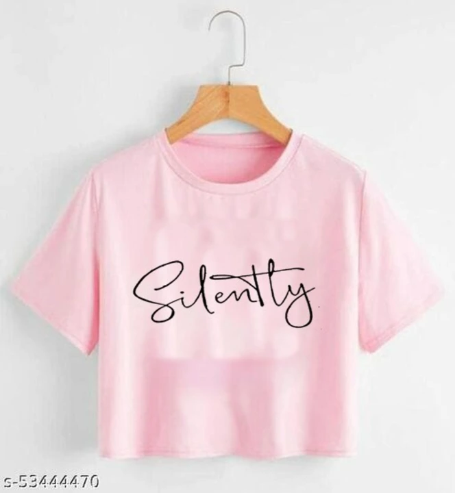 Women's premium cotton blend t-shirts  uploaded by Parthsarthi trading on 3/28/2023