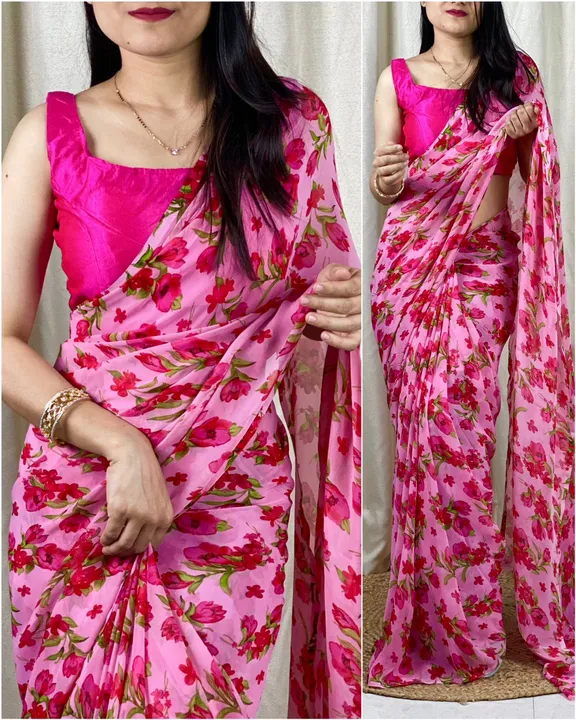 Sarees casual uploaded by Roseberry creation on 3/28/2023