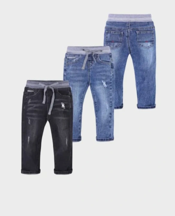 Boys classic jeans factory price make to order  uploaded by FALAK COLLECTION/ CALL 9321364686 on 3/28/2023
