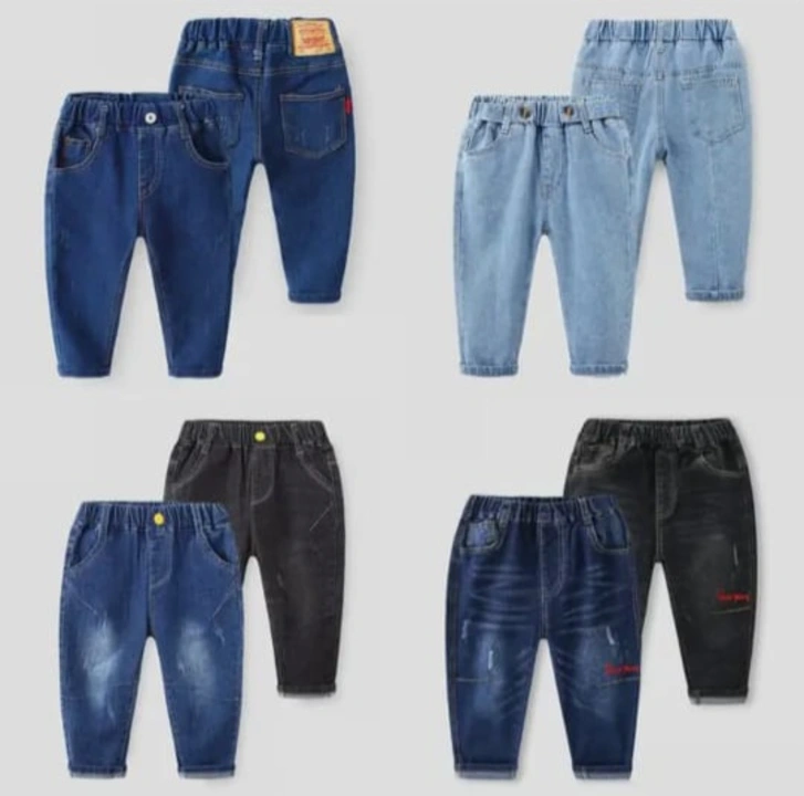 Trendy boys kids jeans make to order  uploaded by FIRST CHOICE JEANS  on 3/28/2023