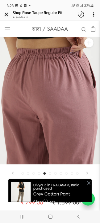 Rayon slub  pants  uploaded by Prisha ethnicwear on 3/28/2023