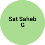 Business logo of Sat saheb g
