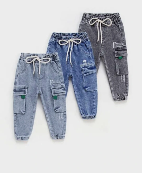 Product image of Boys jogger jeans factory price make to order , price: Rs. 260, ID: boys-jogger-jeans-factory-price-make-to-order-6528f3e7