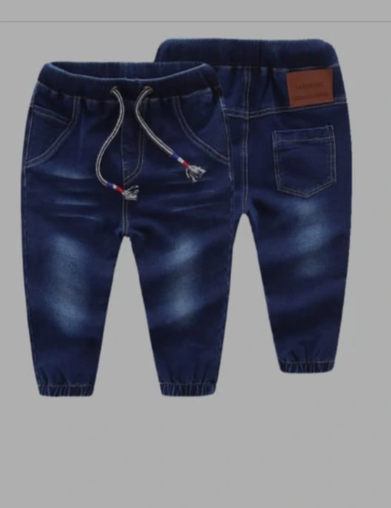 Kids jogger jeans factory price make to  uploaded by business on 3/28/2023