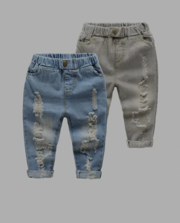Boys funky jogger jeans factory price make to order  uploaded by FALAK COLLECTION/ CALL 9321364686 on 5/30/2024