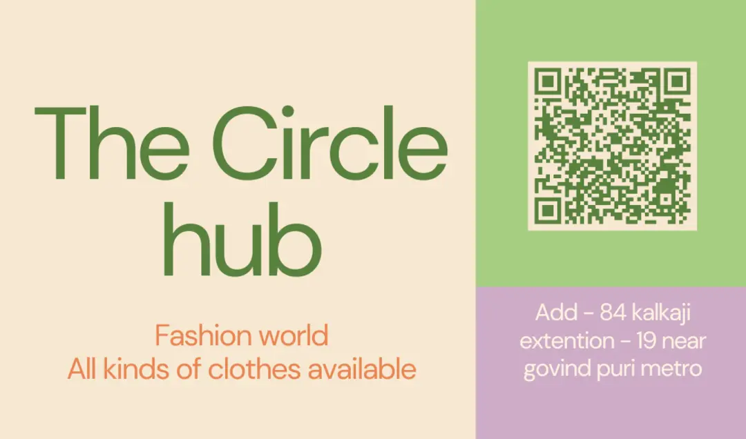 Visiting card store images of The circle hub