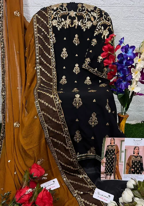 Pakistani dress material  uploaded by Pakistan dresh matterial on 3/28/2023