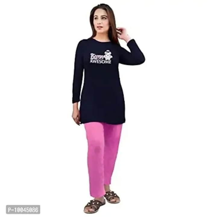 Night suit pzana teshirt  uploaded by Vishu  fashion collection on 5/28/2024