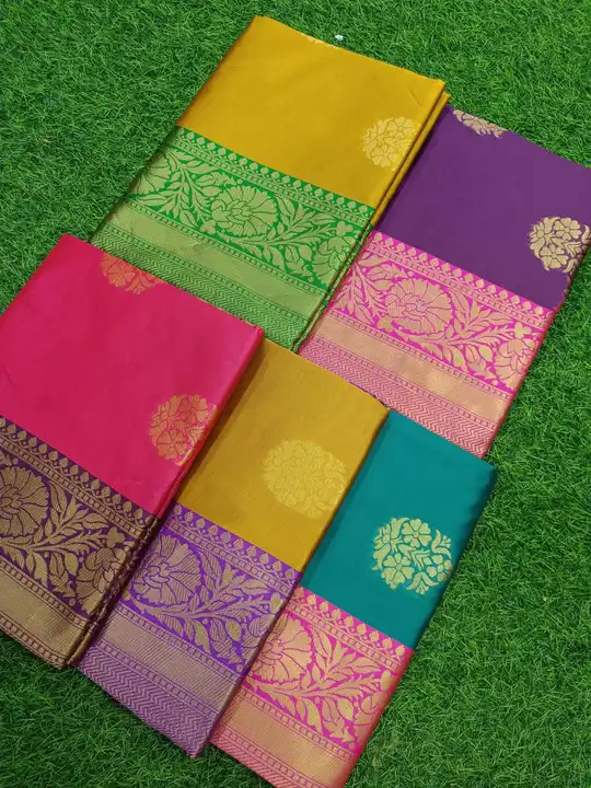 Sj sarees uploaded by Roseberry creation on 3/28/2023