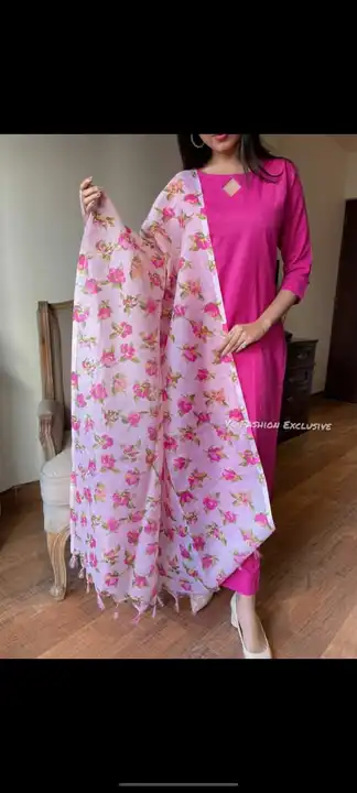 Kurti pant with duptta uploaded by Maa karni fashion on 3/28/2023