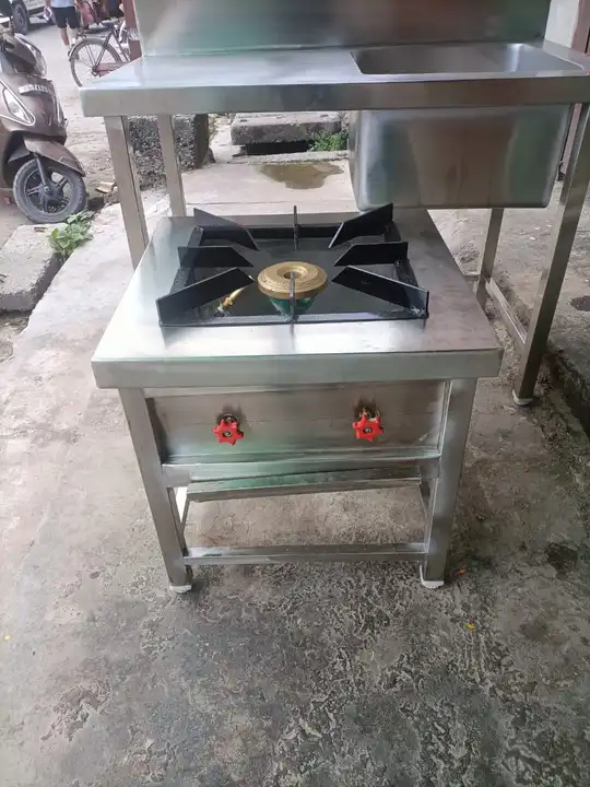 Single Indian Burner cooking range uploaded by business on 3/28/2023