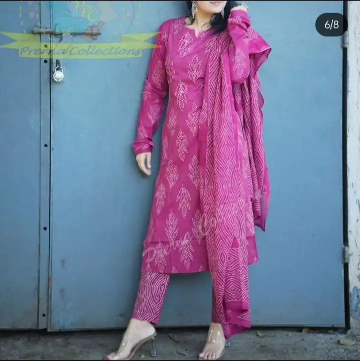 Kurtis with paint with dupatta  uploaded by DSG WORLD FASHION WEAR  on 3/28/2023