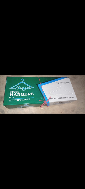 Steel hanger with box uploaded by Hang on hangers on 3/28/2023