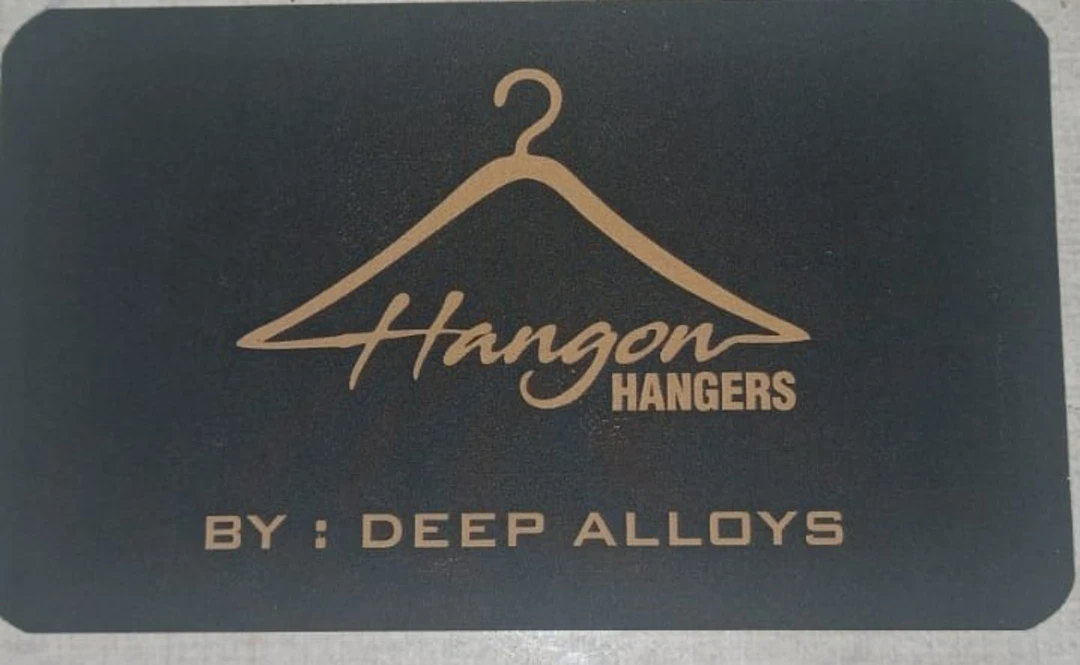 Visiting card store images of Hang on hangers