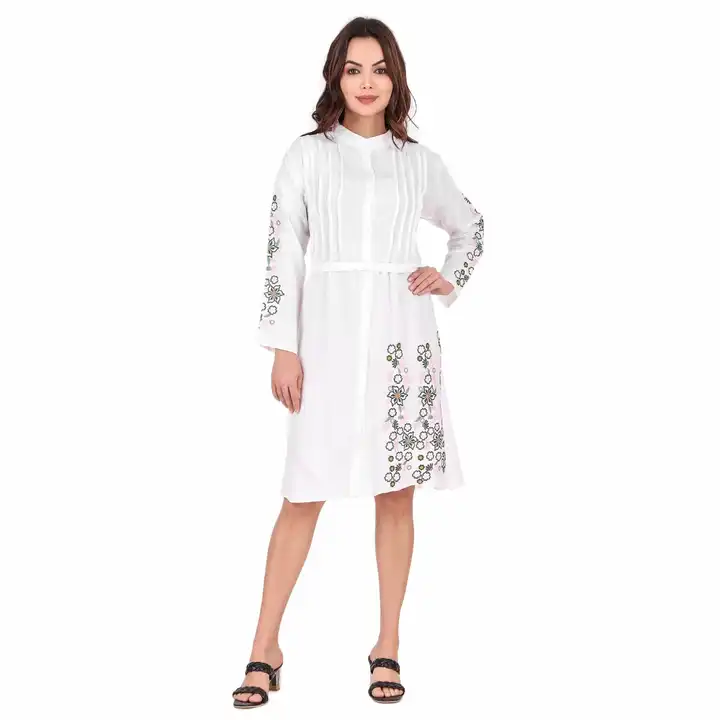 Rayon dress for Women uploaded by Bhavya Sales and Marketing on 3/28/2023