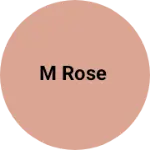 Business logo of M rose collection 