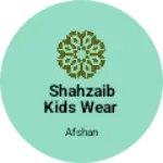 Business logo of Shahzaib kids wear