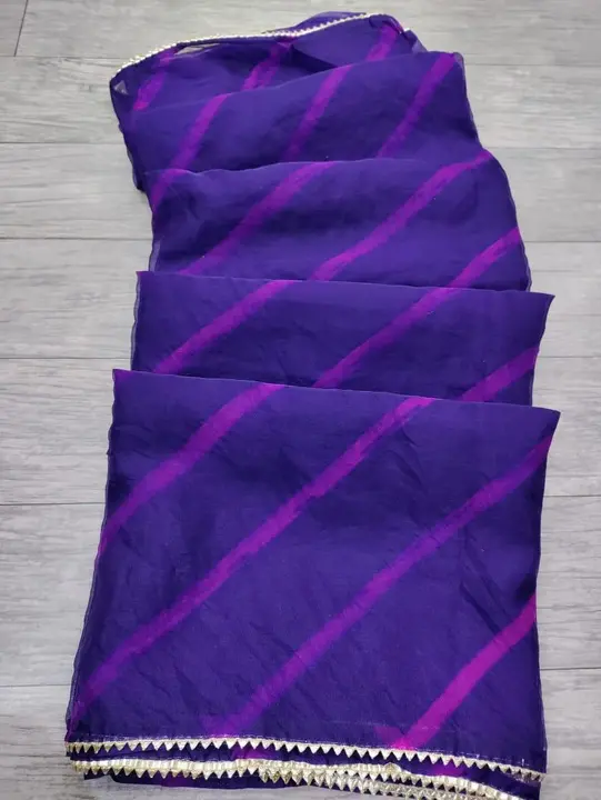 presents  LEHRIYA special  saree  sale sale

*beautiful color combination Saree for all ladies*

👉 uploaded by Gotapatti manufacturer on 3/28/2023