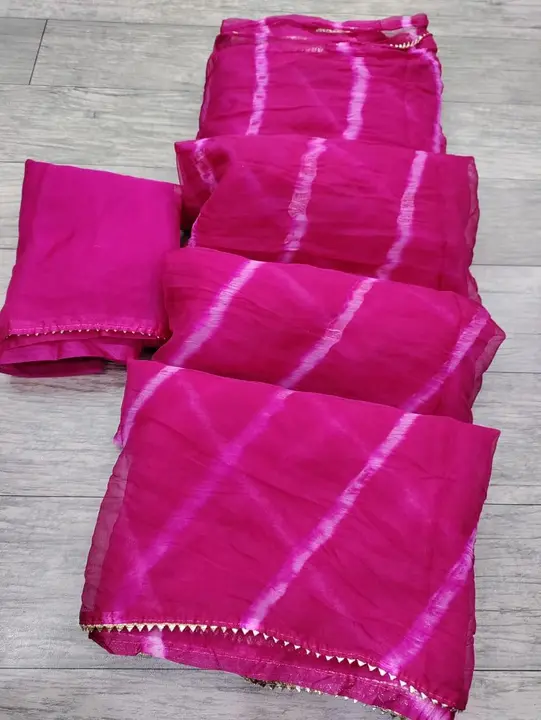 presents  LEHRIYA special  saree  sale sale

*beautiful color combination Saree for all ladies*

👉 uploaded by Gotapatti manufacturer on 3/28/2023