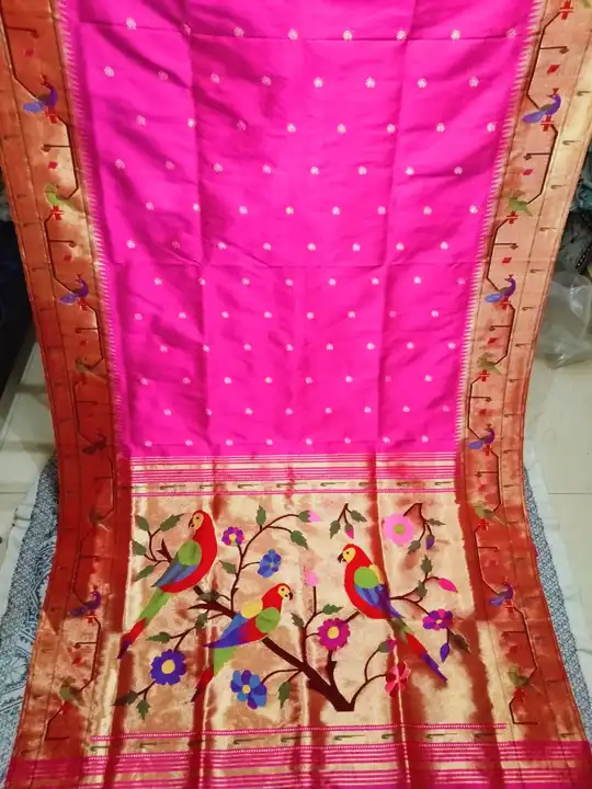 Product image of Yeola paithani saree, price: Rs. 35000, ID: a978e69e