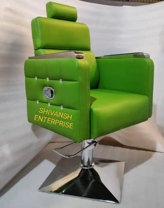 Green diamond salon chair  uploaded by business on 3/29/2023