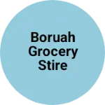 Business logo of Boruah Grocery stire