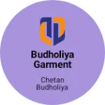 Business logo of Budholiya garment