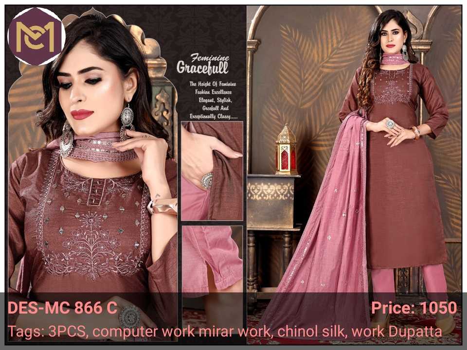 Kurti 3 p8is pair uploaded by Mishwa creation on 5/10/2024