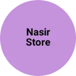 Business logo of nasir store