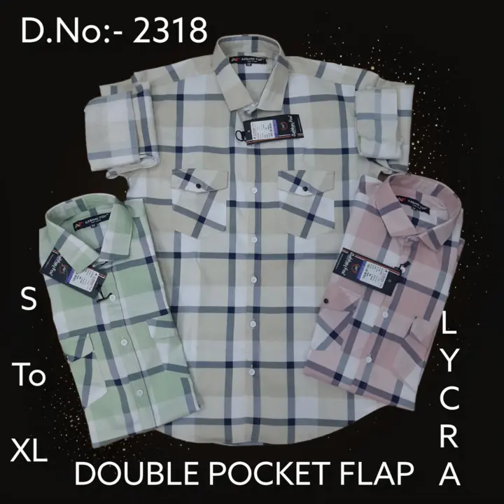 Double pocket flap lycra uploaded by Samar textiles on 5/30/2024