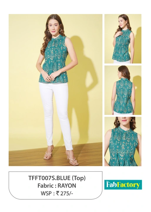 Product image of TFFT TOP RAYON , price: Rs. 275, ID: tfft-top-rayon-c85839fe