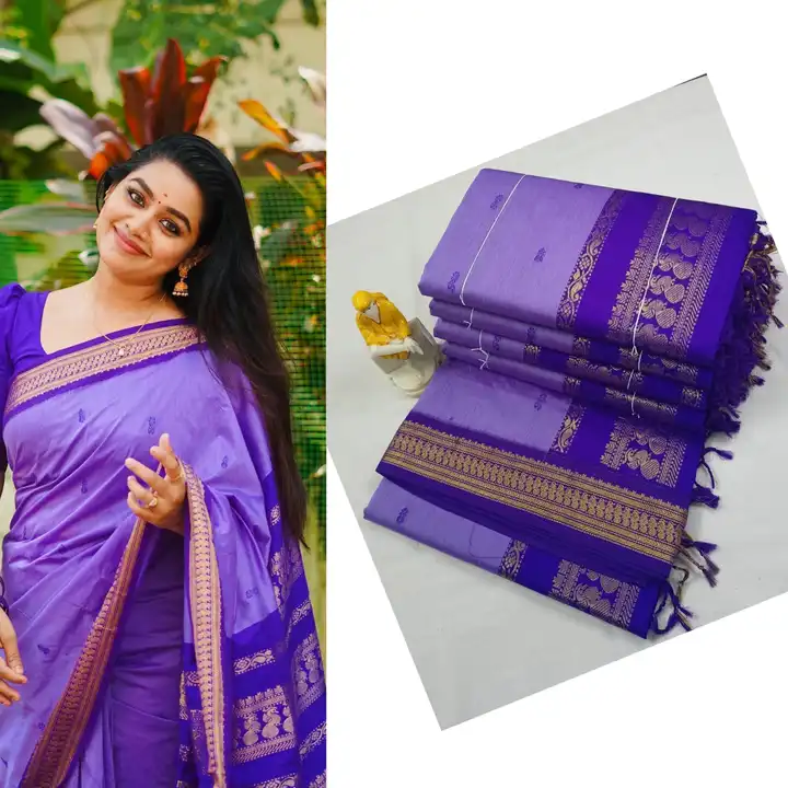 . Cotton sarees uploaded by Kirthi Fashion on 3/29/2023