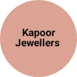 Business logo of Kapoor jewellers
