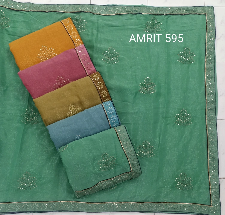 Product image of Fency saree, price: Rs. 595, ID: dd5c028b