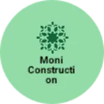 Business logo of Moni construction