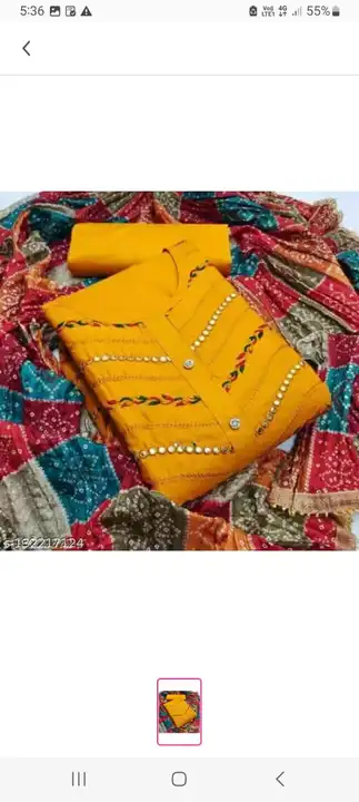 RAMZAN SPECIAL LOOT LO OFFER 

WOMEN 3PIC DRESS MATERIALS 

FABRIC MIX 

DESIGN AND COLOUR MIX 

PIC uploaded by Krisha enterprises on 3/29/2023