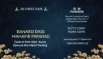 Business logo of Banarsi Dass Mahavir Parshad
