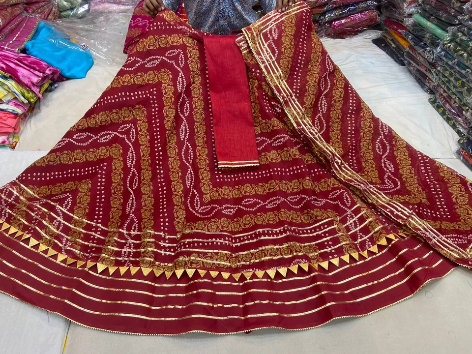 Product uploaded by Jaipuri wholesale gotta patti kurtis nd sarees on 3/29/2023