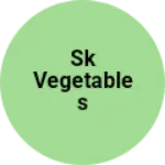 Business logo of Sk vegetables