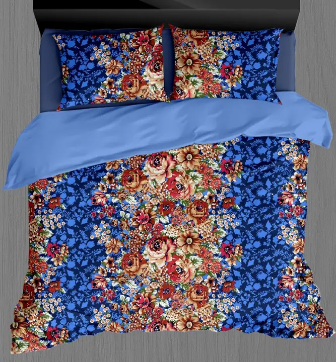 Product image of Double bed bedsheet, price: Rs. 220, ID: double-bed-bedsheet-86905800
