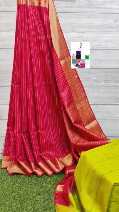 Bhagalpuri silk saree  uploaded by Rajdev handloom on 3/29/2023